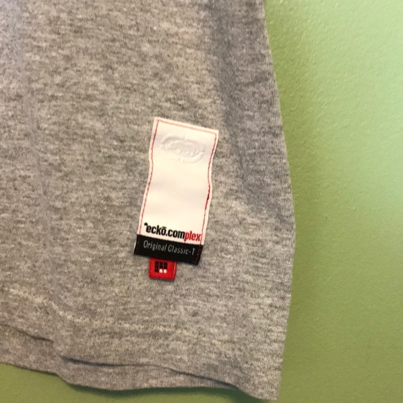 Eckō Unltd grey long sleeve T-shirt - Picture 3 of 6